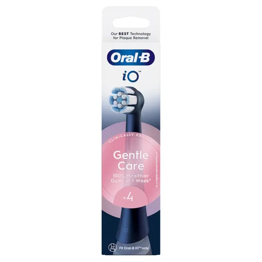 ORAL-B IO Gentle care black náhradné hlavice 4 kusy