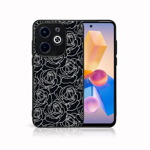 MY ART Ochranný kryt pre Infinix Hot 40i ROSES (172)