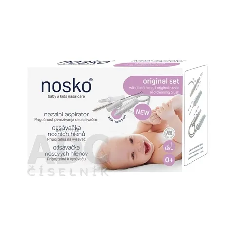 nosko Odsávačka nosových hlienov - Original set