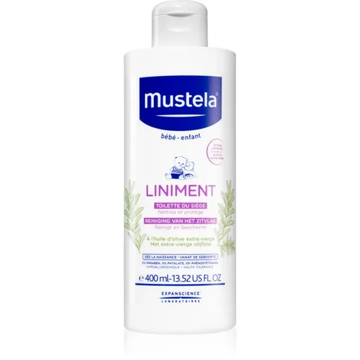 Mustela Bébé Liniment čistiace mlieko pre deti od narodenia 400 ml