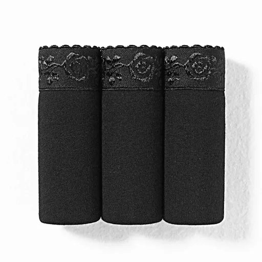 Súprava 3 maxi nohavičiek s efektom plochého brucha