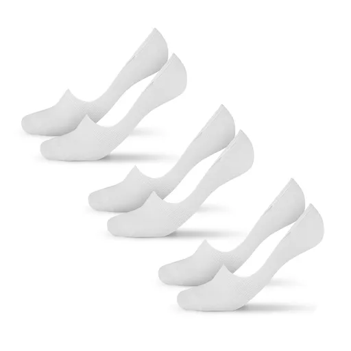 Bontis Sada 3 ks: Ponožky INVISO - Biela | 43-46