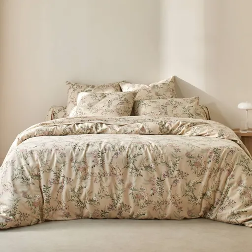 Flanelová posteľná bielizeň Yseult s potlačou