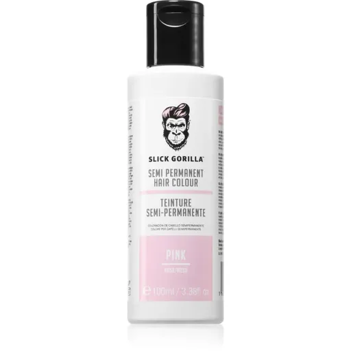 Slick Gorilla Hair Colour farba na vlasy pre mužov Pink 100 ml