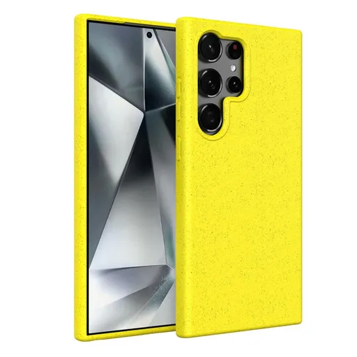 ECO RUBBER Ochranný obal Samsung Galaxy S24 Ultra 5G žltý