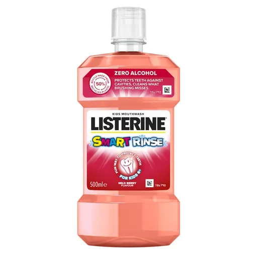 LISTERINE Smart Rinse Berry Ústna voda 500 ml