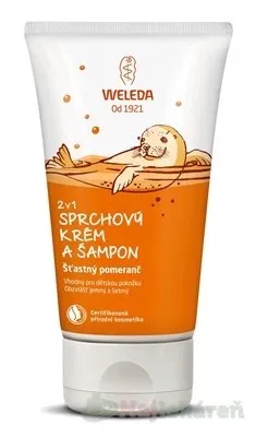 WELEDA 2v1 Sprchový krém a šampón 150ml