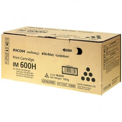 Ricoh originál toner 418481, black, 40000str., Ricoh P801, O, čierna