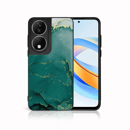 MY ART Ochranný kryt pre Honor X7b GREEN MARBLE (145)