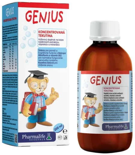 Pharmalife GENIUS koncentrovaná tekutina 200ml
