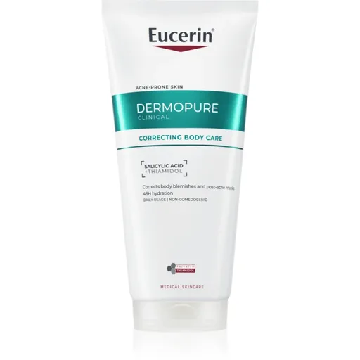 Eucerin DermoPure Clinical Correcting Body Care telový krém proti nedokonalostiam aknóznej pleti 200 ml