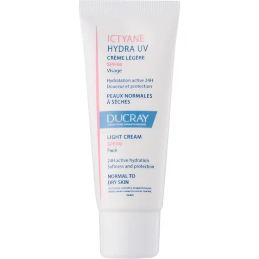 Ducray Ictyane ľahký krém pre normálnu až suchú pleť SPF 30 40 ml