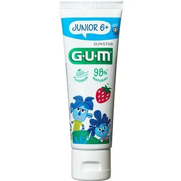 GUM Junior Monster jahodová (6 – 12 rokov) 50 ml (0070942304160)
