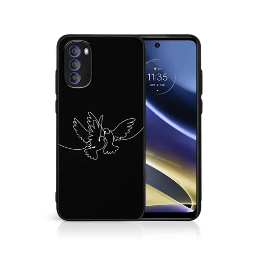 MY ART Ochranný kryt pre Motorola Moto G31 / G41 WHITE DOVE (195)