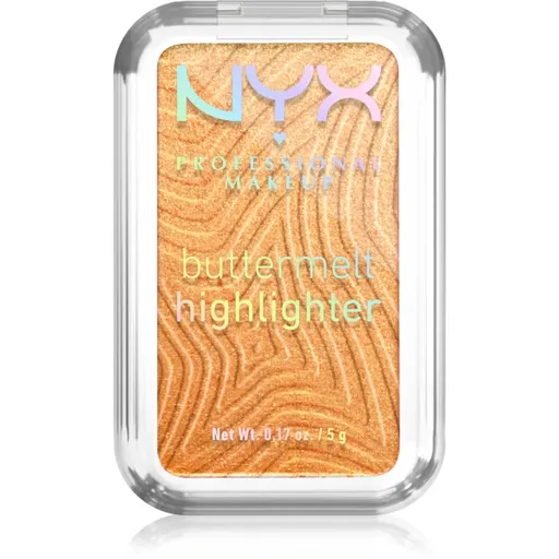 NYX Professional Makeup Buttermelt Highlighter rozjasňovač odtieň butta bling 30 5 g