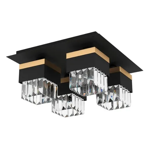 Stropné osvetlenie Eglo BARRANCAS zlatá 900302