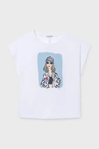 Detské bavlnené tričko Mayoral