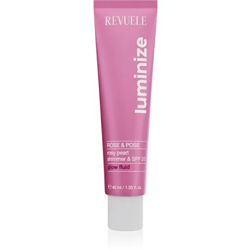 Revuele Luminize rozjasňujúci fluid SPF 20 odtieň Rose & Pose 40 ml