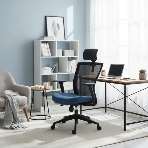 Signal Kancelárske kreslo Q-328H | modrá