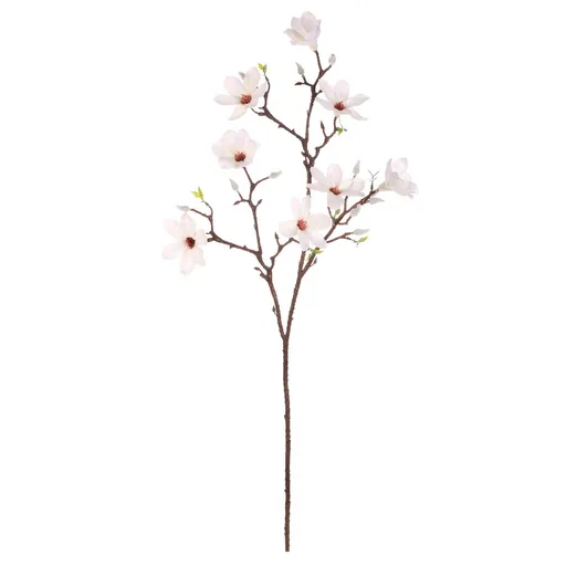 Umelá kvetina Magnólia biela, 30 x 10 x 85 cm