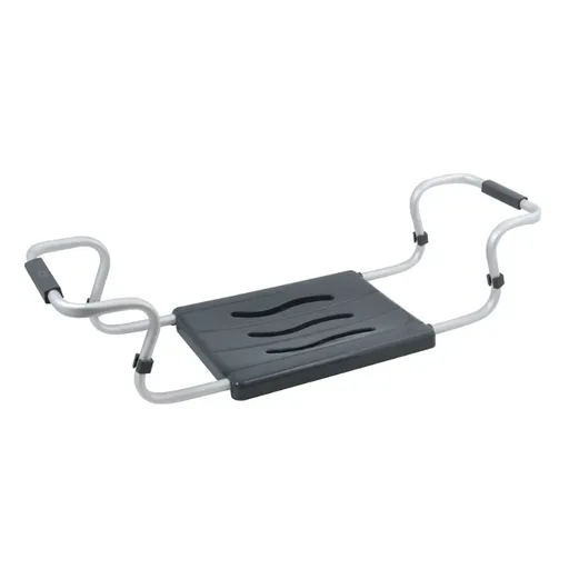Spirella Nastaviteľné sedátko do vane, sivá, 50-65 cm