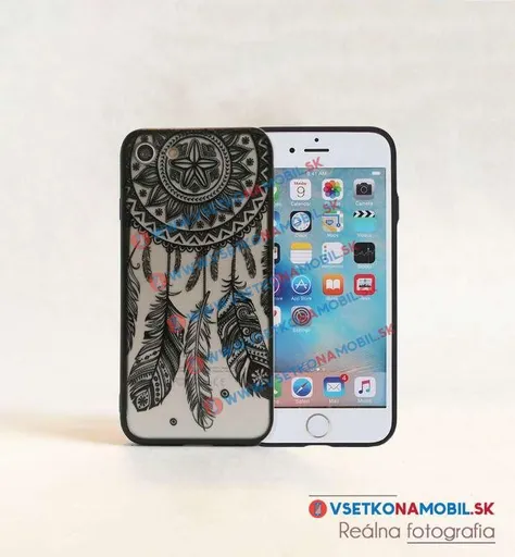 ORNA Ochranný obal Apple iPhone 6 VZOR 4 čierny