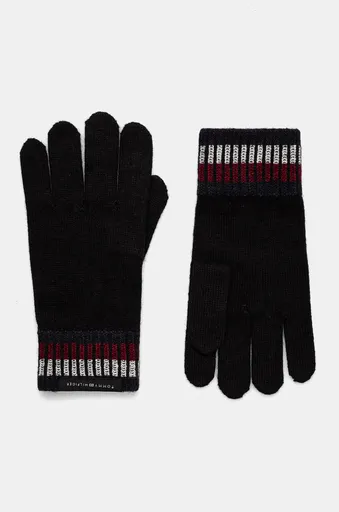 Vlnené rukavice Tommy Hilfiger