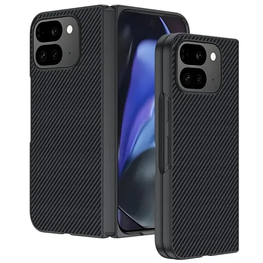 CARBON Ochranný obal pre Google Pixel 10 Pro Fold BLACK