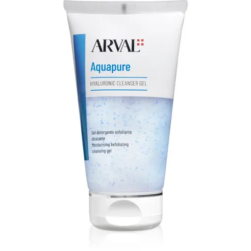 Arval Aquapure Hyaluronic cleanser gel jemný exfoliačný gél pre dokonalé vyčistenie pleti 150 ml