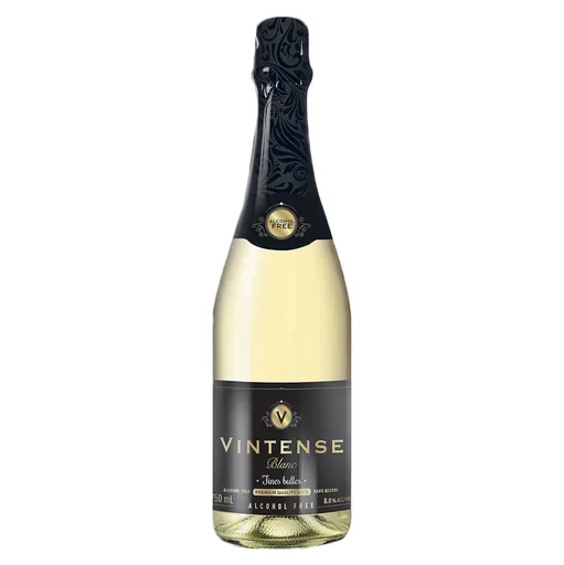 VINTENSE Jemne šumivé nealkoholické víno biele 750 ml