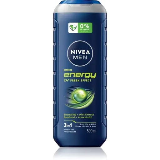 Nivea Men Energy sprchový gél pre mužov 500 ml