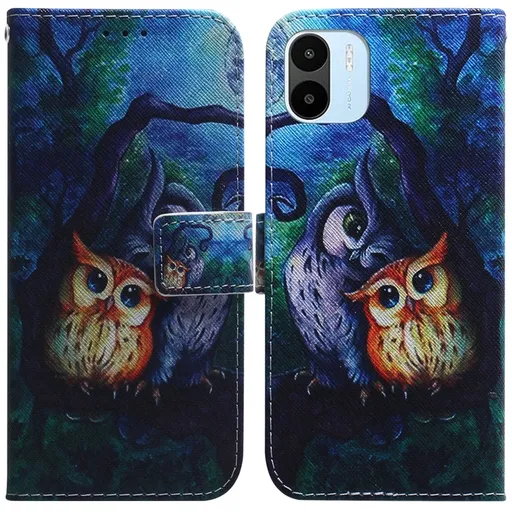 ART Peňaženkový kryt Xiaomi Redmi A1 / Redmi A2 OWL