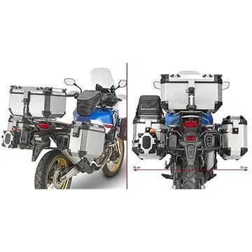 KAPPA KL1161CAM nosič bočných kufrov HONDA CRF 1000 L Africa Twin/Adventure Sports (18 – 19)