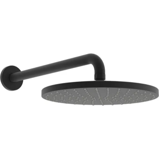 Hansa Viva hlavová sprcha vrátane sprchového ramená čierná mat 4426020033