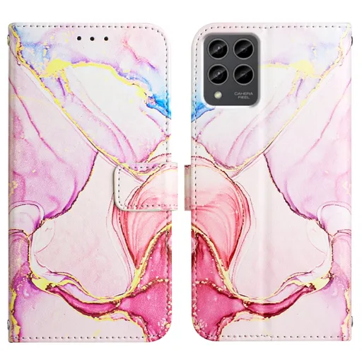 ART MARBLE Peňaženkový kryt T Phone Pro / T Phone Pro 2023 ROSE GOLD