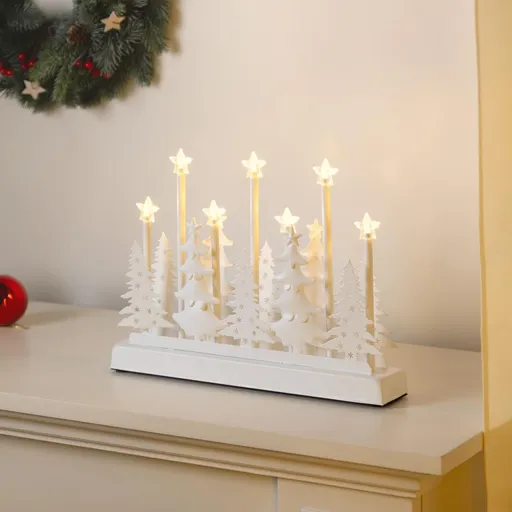 Haushalt international Světelná LED dekorace Stromky