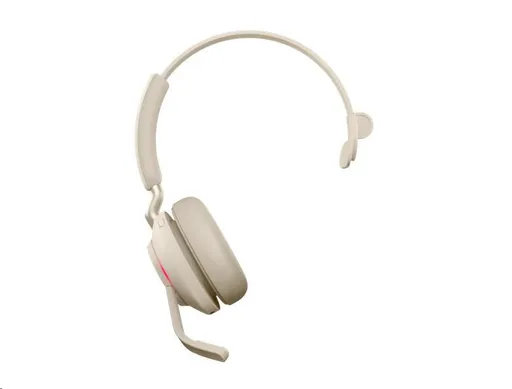 Jabra náhlavná súprava Evolve2 65, Link 380a MS, mono, béžová