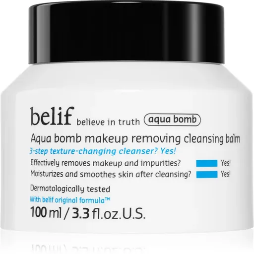 belif Aqua Bomb Makeup Removing Cleansing Balm odličovací a čistiaci balzam s hydratačným účinkom 100 ml
