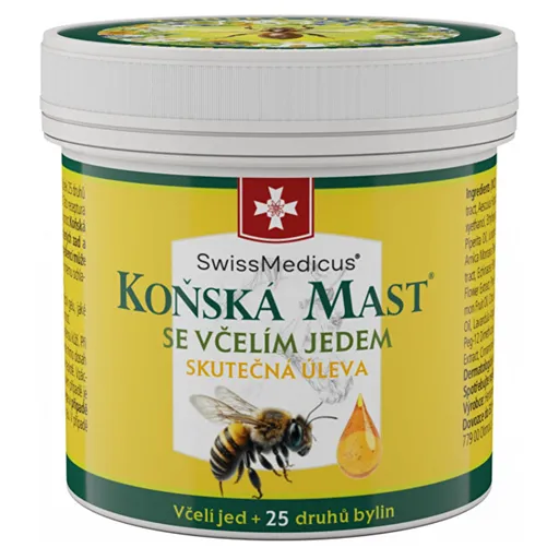 SWISSMEDICUS Konská masť so včelím jedom 150 ml