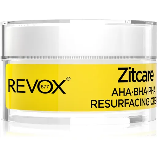 Revox B77 Zitcare AHA BHA PHA Resurfacing Cream vyhladzujúci nočný krém 50 ml