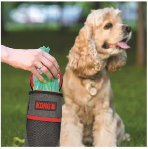 KONG vrecko na prenášanie použitých sáčkov na exkremnty pre psy