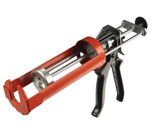 DEN BRAVEN - Aplikačná pištoľ pre chemické kotvy cervena