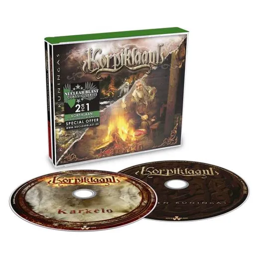 Korpiklaani, KORPIKLAANI: KARKELO / KORVEN KUNINGAS CD, CD