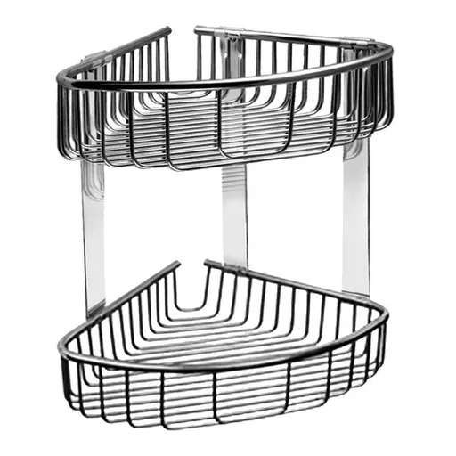 Rohová polička Sanela nehrdzavejúca oceľ SLZD28