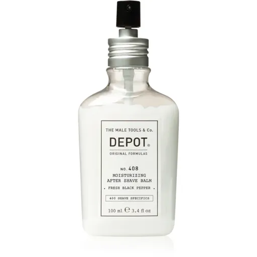 Depot 400 SHAVE SPECIFICS NO. 408 MOISTURIZING AFTER SHAVE BALM hydratačný balzam po holení Fresh Black Pepper 100 ml