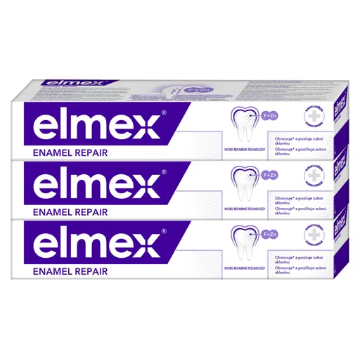 ELMEX Opti-namel Daily Repair zubná pasta 3 x 75 ml