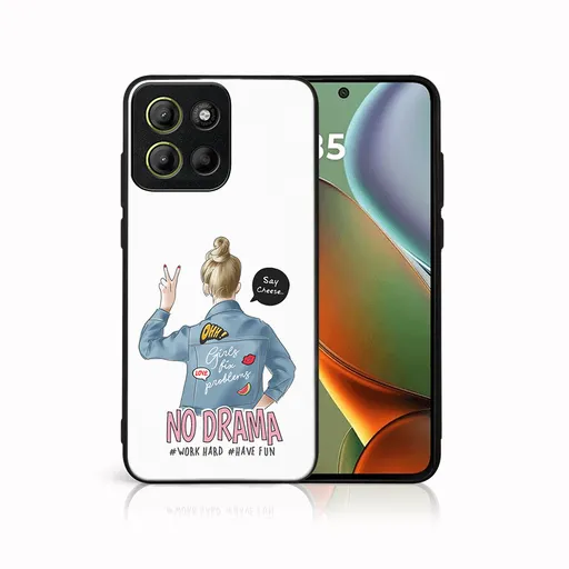 MY ART Ochranný kryt pre Motorola Moto G15 / Moto G15 Power NO DRAMA (138)