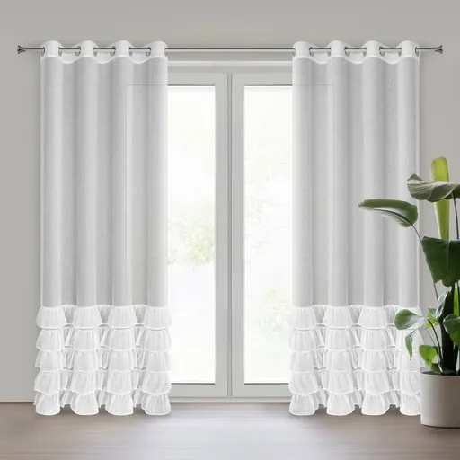 ArtFir Záclona DANI 1 K | biela 140 x 250 cm