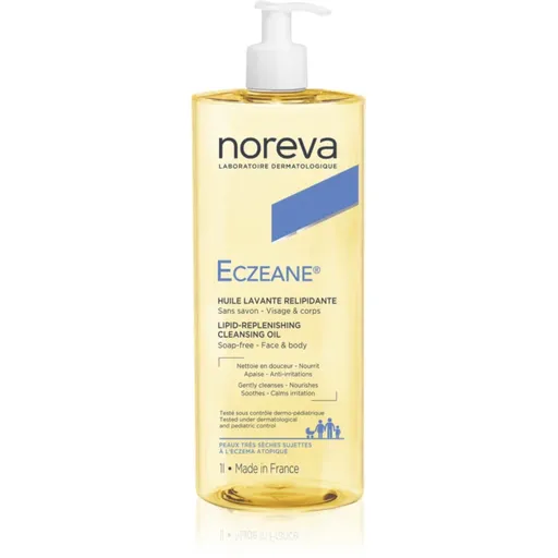 Noreva Eczeane Lipid-Replenishing Cleansing Oil čistiaci olejový gél na tvár a telo 1000 ml