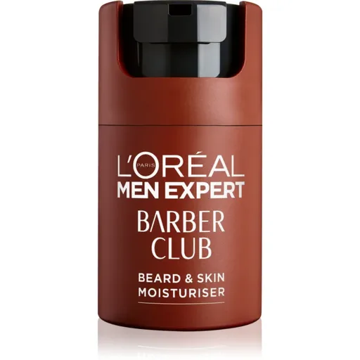L’Oréal Paris Men Expert Barber Club hydratačný krém na tvár a fúzy pre mužov 50 ml